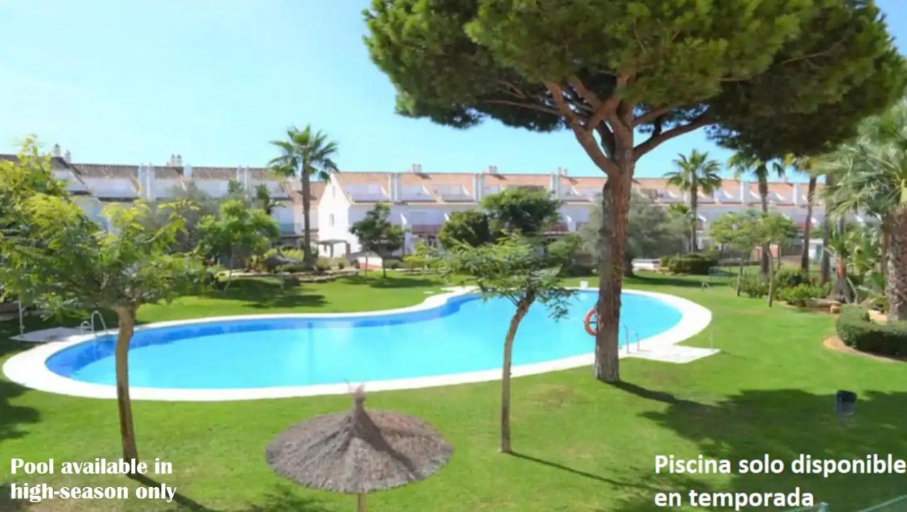 Casa De Lujo En La Playa Frente Al Campo De Golf Villa El Portil Kültér fotó